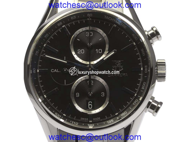 Tag Heuer Carrera CAR2110-4 Stainless Steel Automatic 41mm Mens Watch Tag Heuer