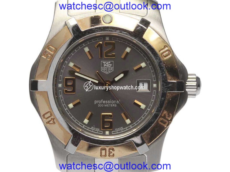 Tag Heuer Diving WN1351-0 Gold Plated and Stainless Steel Quartz 30mm Mens Watch Tag Heuer