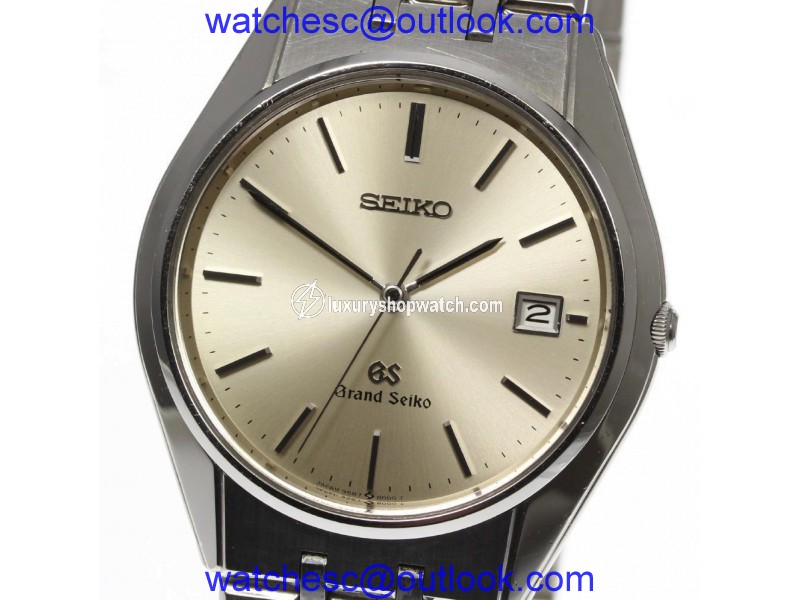 Seiko Grand Seiko 9587-8000 Stainless Steel Quartz 36.5mm Mens Watch Seiko