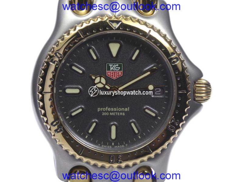 Tag Heuer S/el WG1221-K0 Stainless Steel and Gold Plated Quartz 34mm Mens Watch Tag Heuer