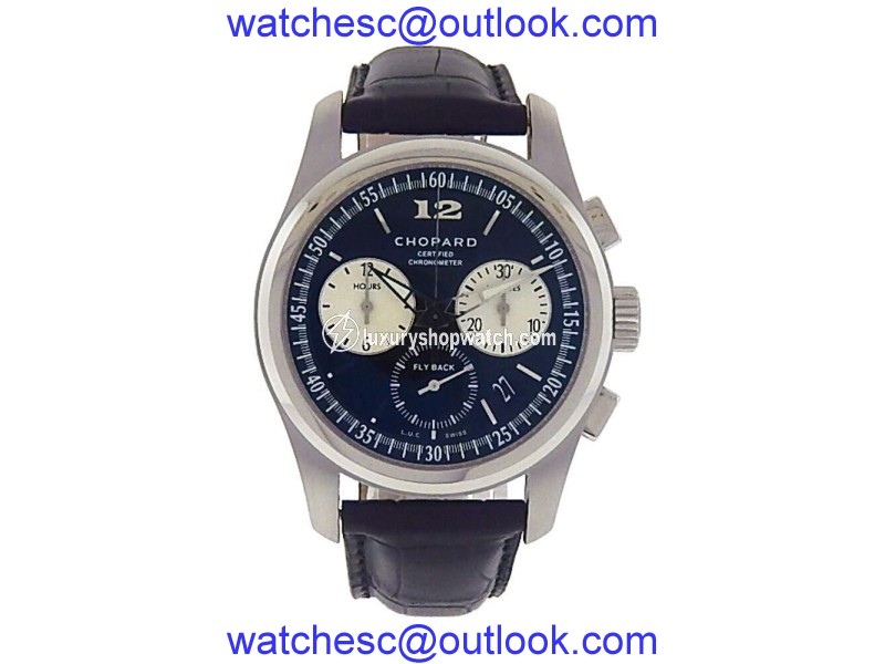 Chopard L.U.C. Chronograph 168520-3001 Fly Back Stainless Steel Automatic 42mm Mens Watch Chopard