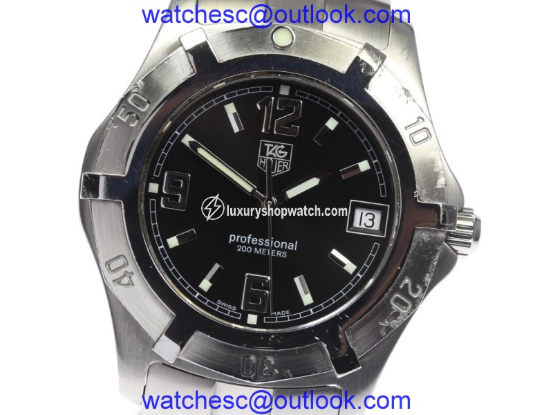 Tag Heuer Professional WN1110 Stainless Steel Quartz 38mm Men's Watch TAG Heuer