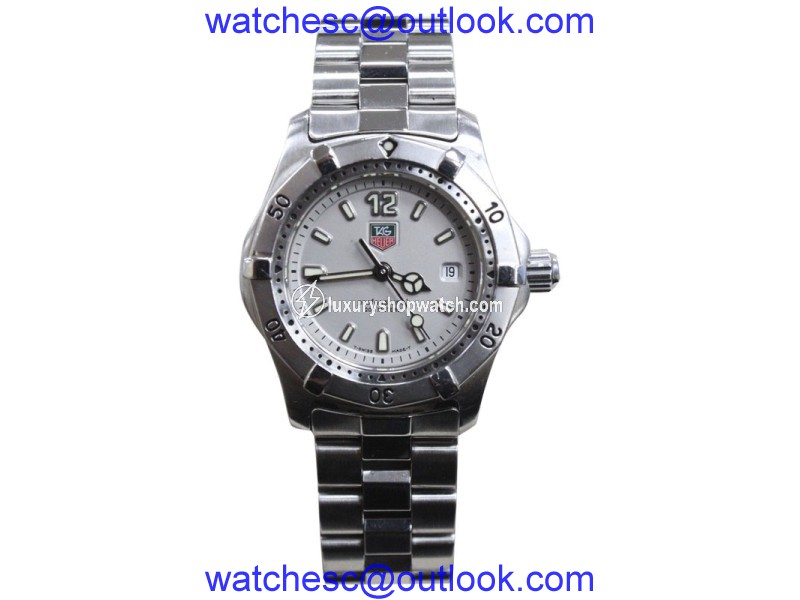 Tag Heuer WK1312 Stainless Steel & Silver Dial 29mm Womens Watch TAG Heuer