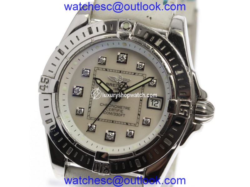 Breitling Cockpit A71356 Stainless Steel / Leather Quartz 31mm Womens Watch Breitling