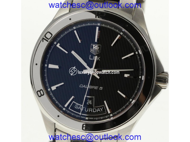 Tag Heuer Link Calibre 5 WAT2010.BA0951 Stainless Steel Automatic 42mm Mens Watch Tag Heuer