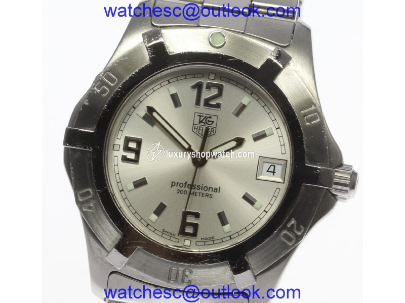 Tag Heuer Professional WN1113 Stainless Steel Quartz 38mm Mens Watch Tag Heuer