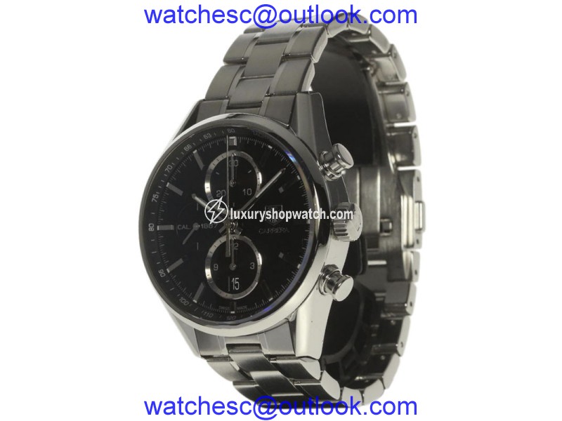 Tag Heuer Carrera CAR2110-4 Stainless Steel Automatic 41mm Mens Watch Tag Heuer
