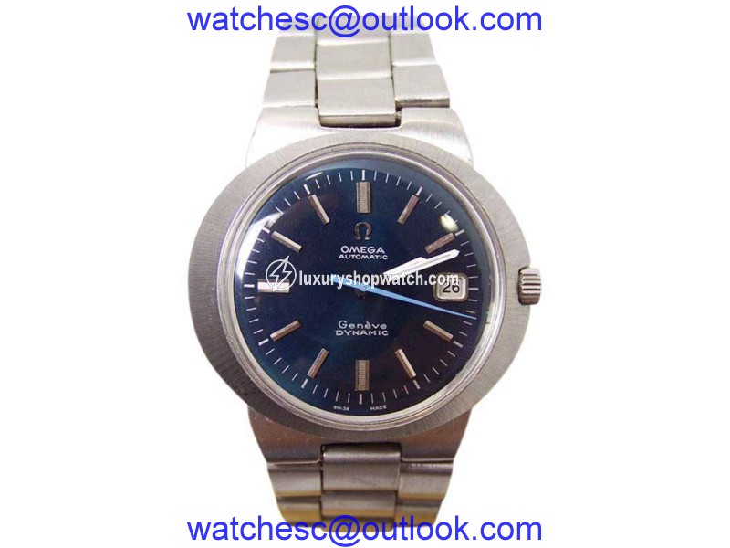 Omega Dynamic Geneve Stainless Steel Automatic 36.5mm Mens Watch 1970s Omega