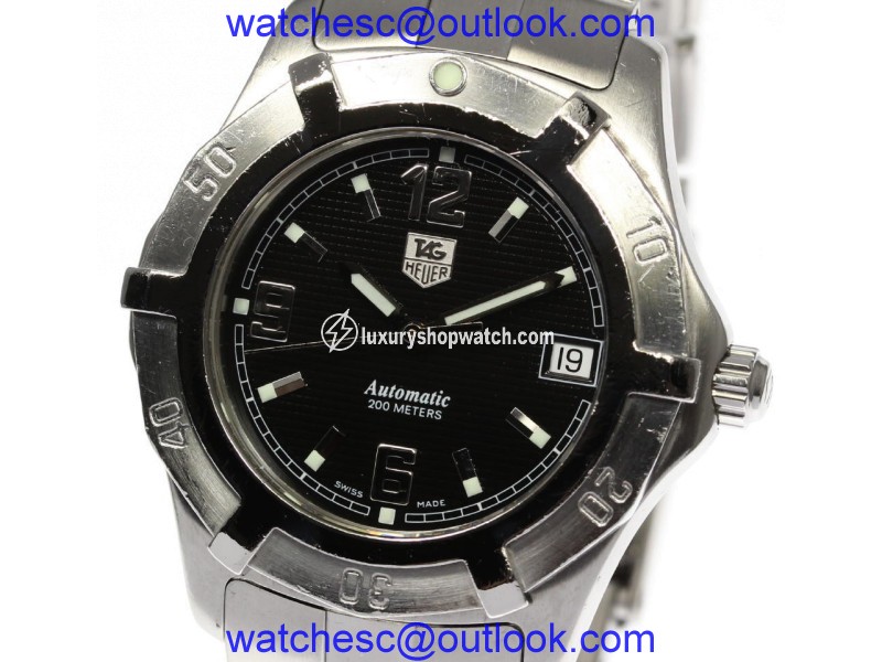 Tag Heuer Diving WN2111 Stainless Steel Automatic 38mm Mens Watch Tag Heuer
