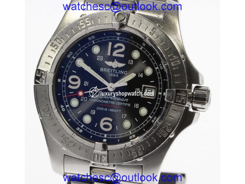 Breitling Super Ocean A17390 Stainless Steel Automatic 44mm Mens Watch Breitling
