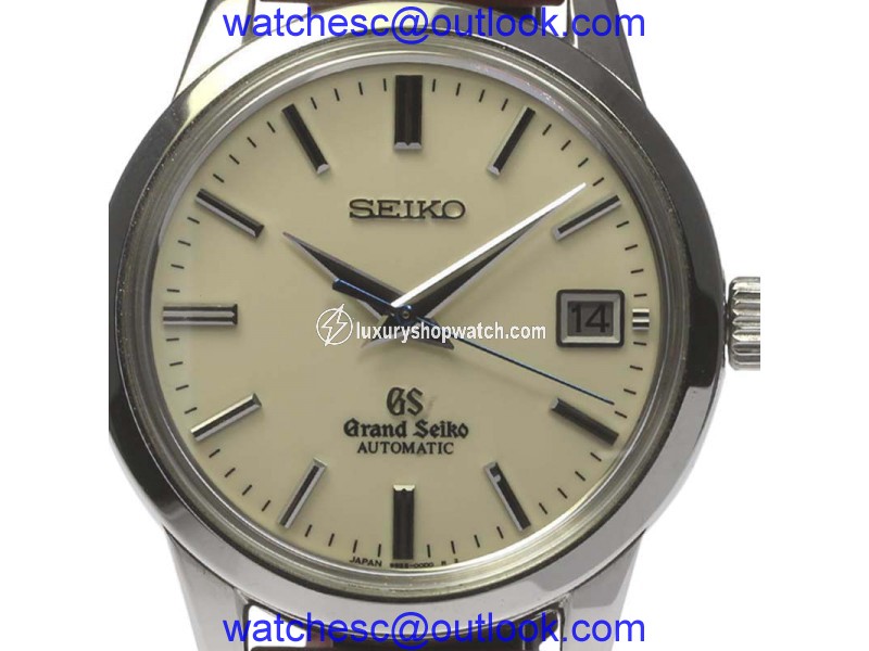Seiko SBGR061/9S65-00D0 Stainless Steel & Leather Automatic 39mm Mens Watch Seiko