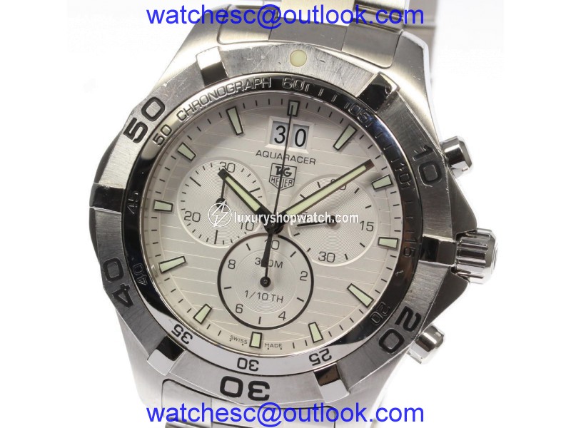 Tag Heuer Aquaracer CAF101F.BA0821 Stainless Steel Quartz 43mm Mens Watch Tag Heuer