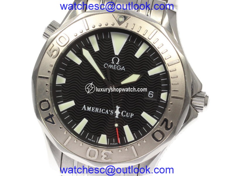 Omega Seamaster 2533.50 Stainless Steel with Black Dial Automatic 41mm Mens Watch Omega