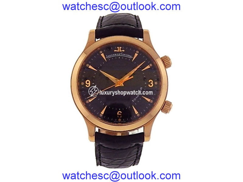 Jaeger-LeCoultre Master Memovox 144.2.94.S 18K Rose Gold Automatic 36mm Mens Watch Jaeger LeCoultre