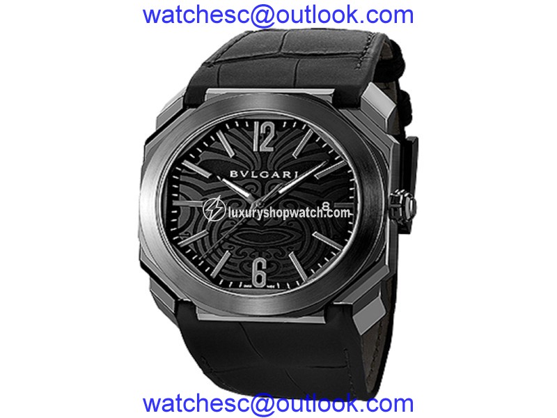 Bulgari OCTO Steel Automatic Date All Blacks Mens Watch BGO41BSBLD/AB Bulgari"