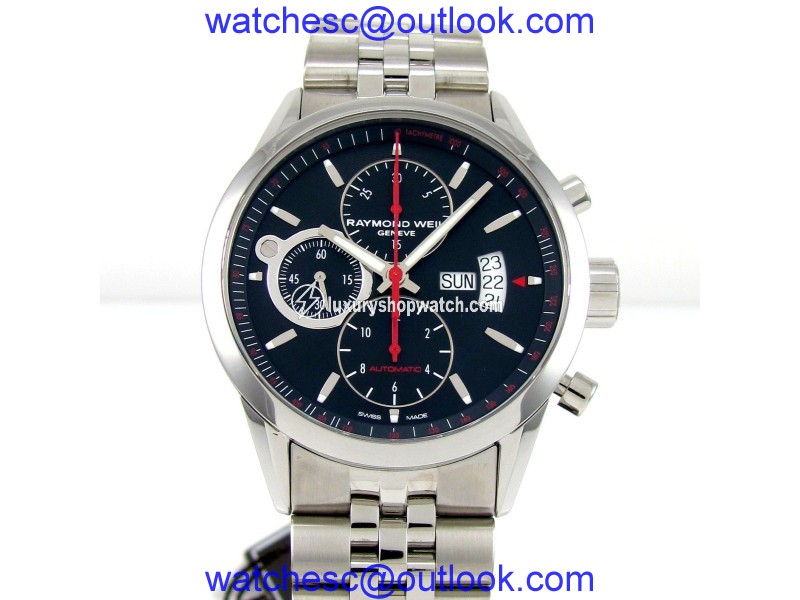 Raymond Weil Freelancer 7730-ST-20041 Stainless Steel Chronograph 42mm Mens Watch Raymond Weil