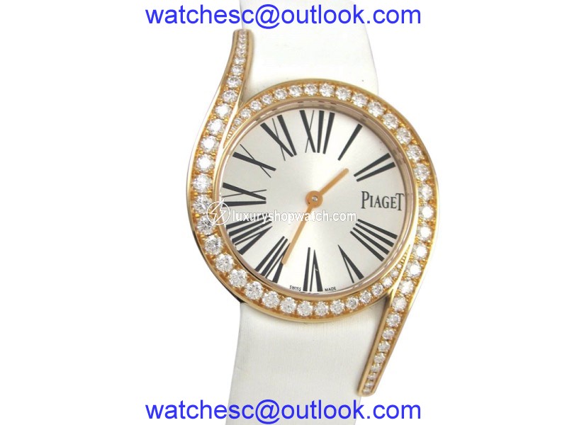 Piaget Limelight Gala GOA38161 18K Rose Gold / Satin 32mm Womens Watch Piaget
