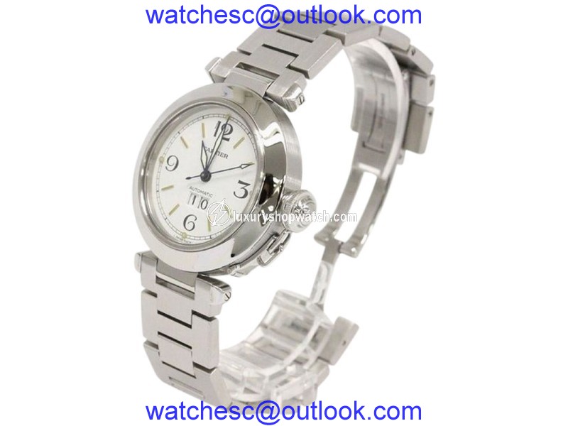 Cartier Pasha C Big Date Stainless Steel Automatic Unisex Watch Cartier