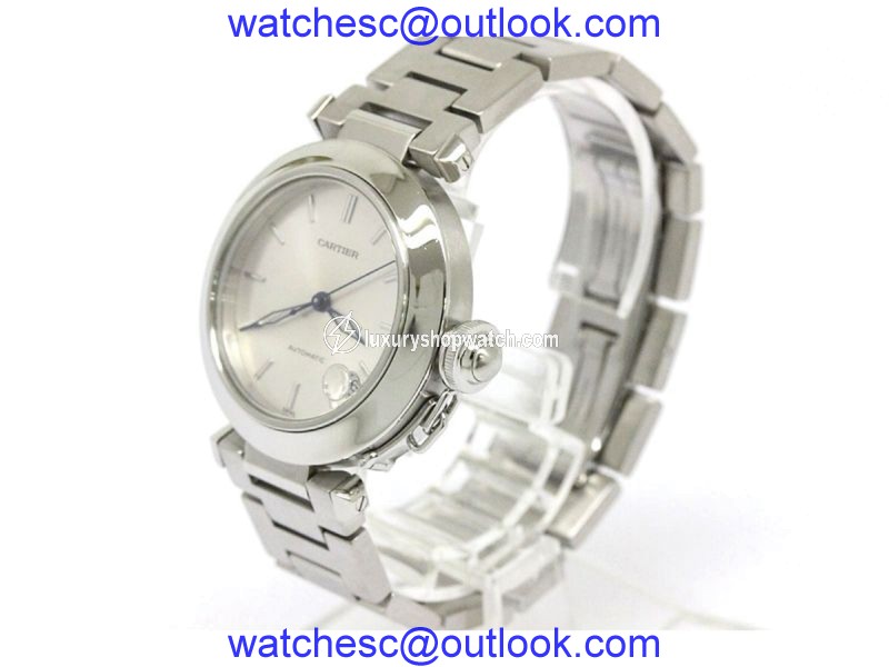 Cartier Pasha C Stainless Steel Automatic Womens Watch Cartier