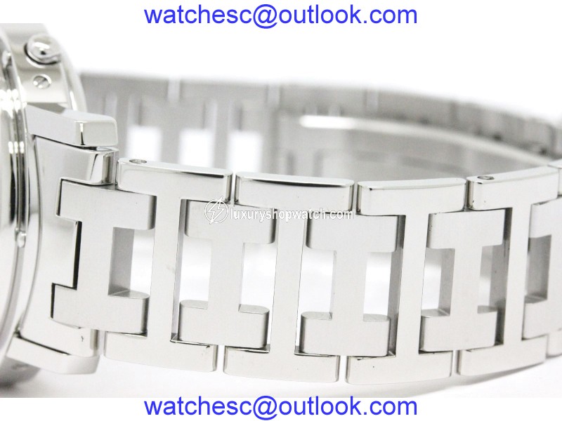 Hermes Clipper Chronograph Stainless Steel Quartz Mens Watch Hermes
