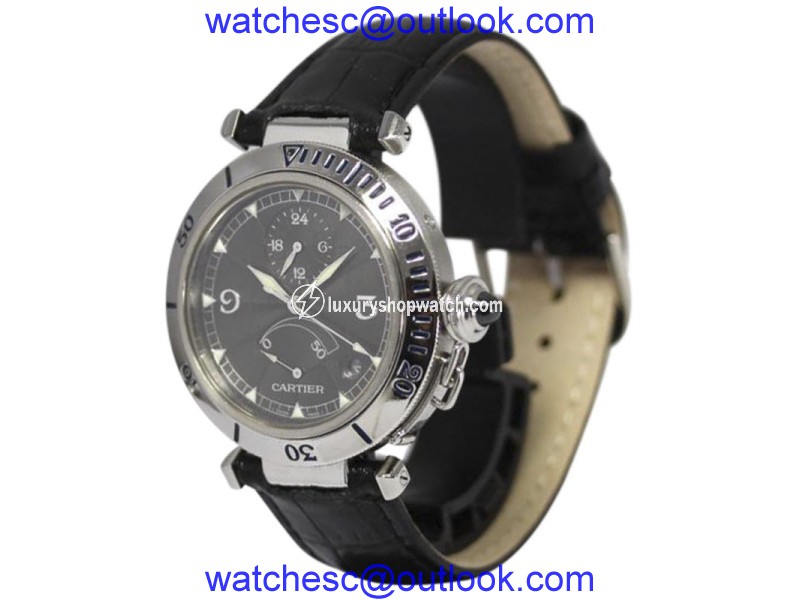 Cartier Pasha Stainless Steel Automatic 38mm Mens Watch Cartier
