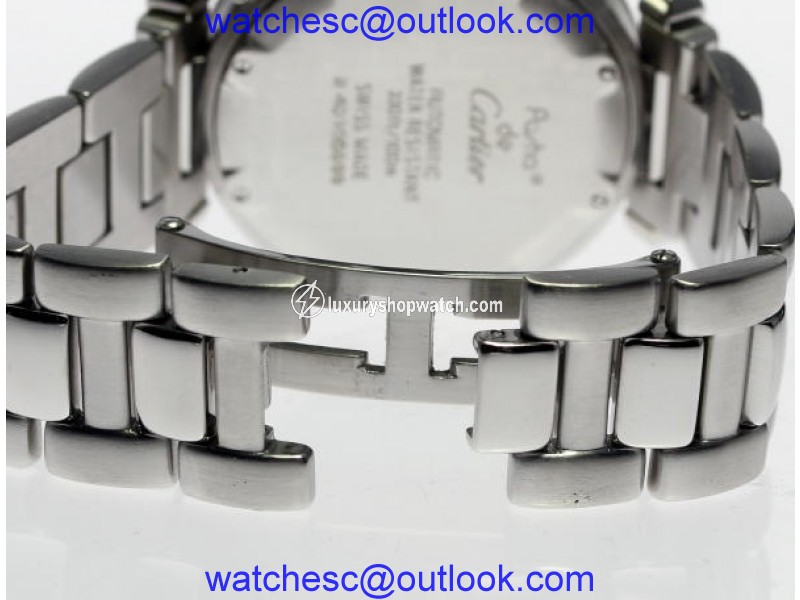 Cartier Pasha Stainless Steel Automatic 35mm Mens Watch Cartier