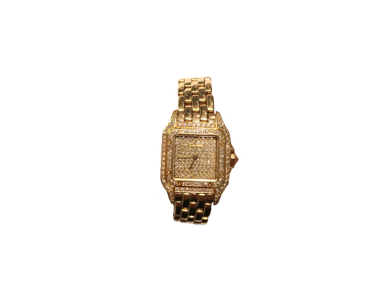 Cartier Panthere 18K Yellow Gold & Diamond 22mm Watch Cartier