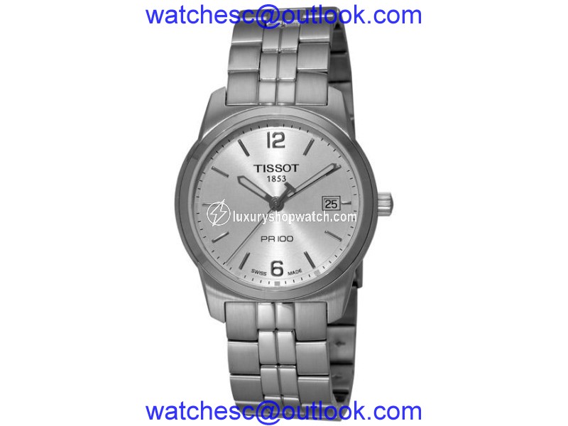 Tissot PR100 T049.410.11.037.00 Stainless Steel 38mm Mens Watch Tissot