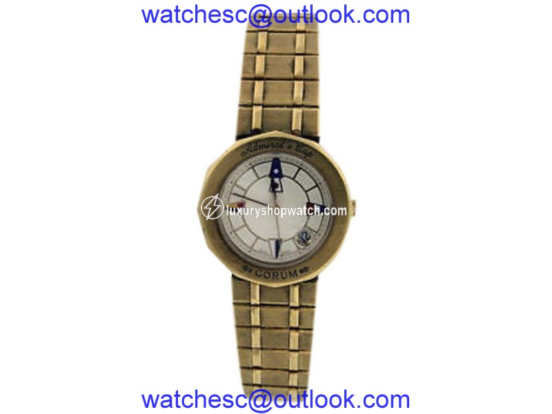 Corum Admirals Cup 18K Yellow Gold 24mm Watch Corum
