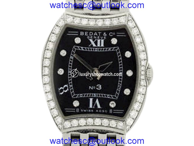 Bedat & Co No. 3 304.031.309 Stainless Steel Diamond Womens Watch Bedat & Co.