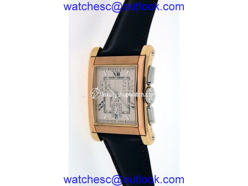 Bedat & Co. No.7 18K Rose/Yellow Gold Mens Watch Bedat & Co