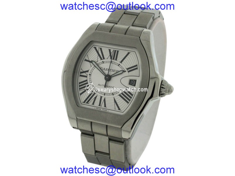 Cartier Roadster Stainless Steel Automatic 46mm Mens Watch Cartier