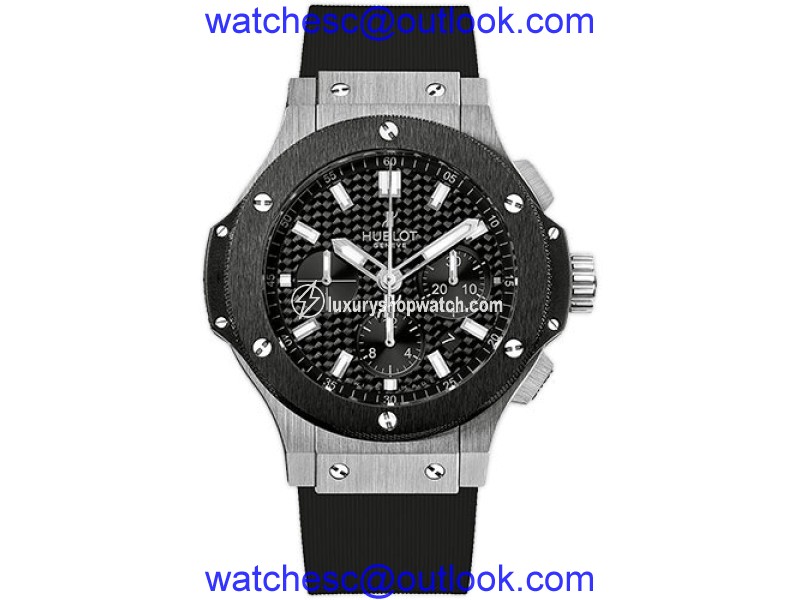 Hublot Big Bang Evolution 301.SM.1770.RX Stainless Steel, Ceramic & Polyurethane 44mm Mens Watch Hublot