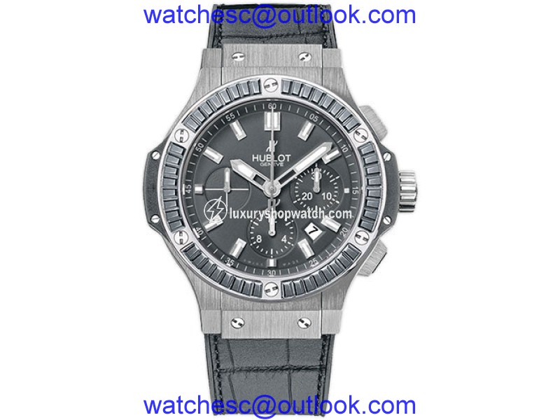 Hublot Big Bang 301.ST.5020.GR.1912 Stainless Steel & Alligator Leather 44mm Mens Watch Hublot