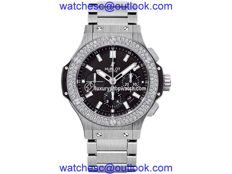 Hublot Big Bang 301.SX.1170.SX.1104 Stainless Steel with Black Dial 44mm Mens Watch Hublot