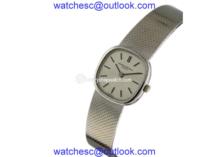 Vacheron Constantin Classique 18K White Gold Manual Wind Vintage 22mm Womens Watch Vacheron Constantin