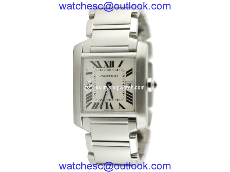 Cartier Tank Francaise 476526CE Steel Quartz Unisex Watch Cartier