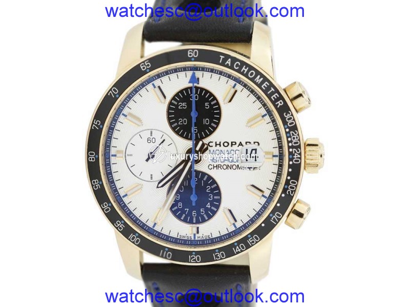 Chopard 18K Gold Grand Prix De Monaco Historique 42.5mm Watch Breitling