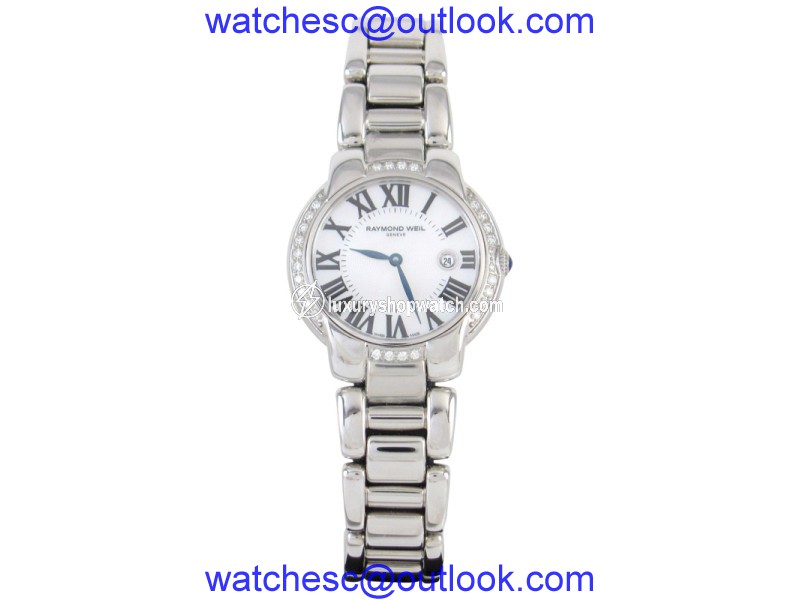 Raymond Weil Jasmine 5229-STS-01659 Stainless Steel & Diamonds 29mm Womens Watch Raymond Weil