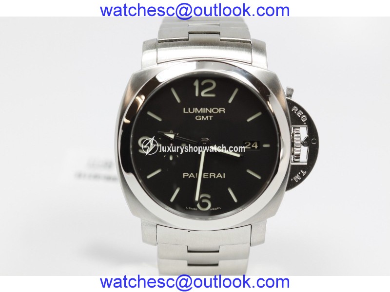 Panerai Luminor PAM329 GMT Bracelet Watch Panerai