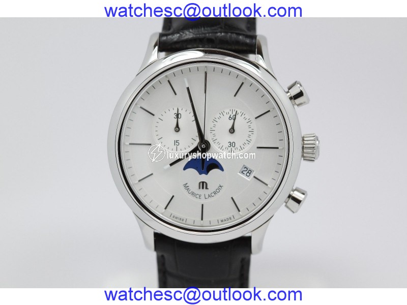 Maurice Lacroix Classique Moonphase LC1148 Stainless Steel Quartz Watch Maurice Lacroix