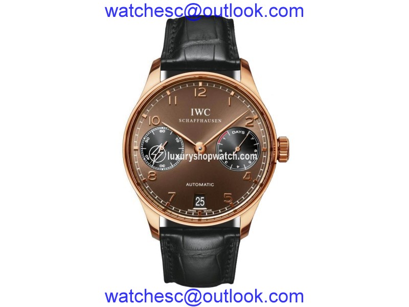 IWC Portuguese 7 IW500124 Day Power Reserve Automatic Watch IWC