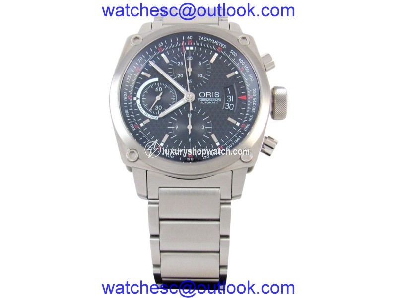 Oris BC4 Chronograph 01 674 7616 4154-07 8 22 58 Stainless Steel Automatic 42.7mm Mens Watch Oris