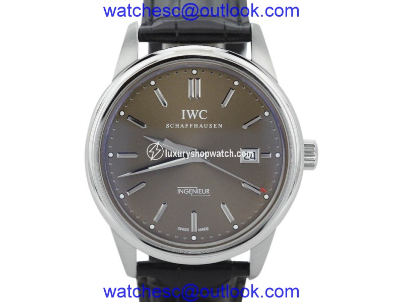 IWC Ingenieur IW323311 Stainless Steel & Leather 43mm Watch IWC