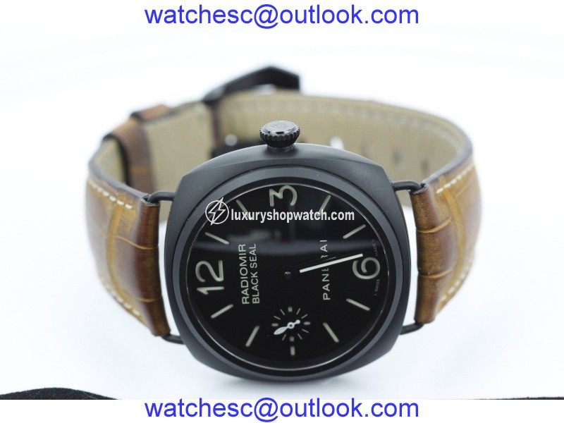 Panerai Radiomir PAM292 Black Ceramic Sandwich Dial Manual 44.5mm Watch Panerai