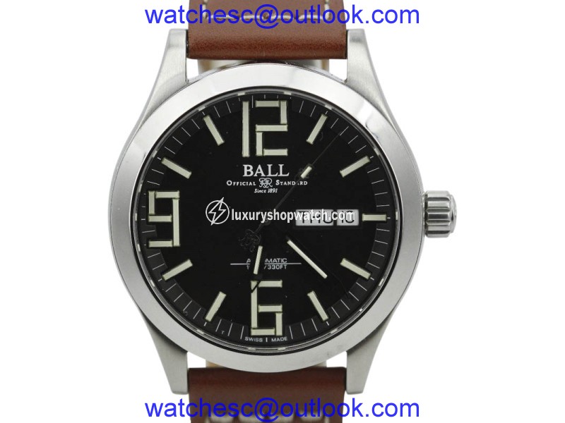 Ball Watch Co. Genesis 125th Anniversary NM2026C Stainless Steel & Leather 40mm Mens Watch Ball Watch Co.