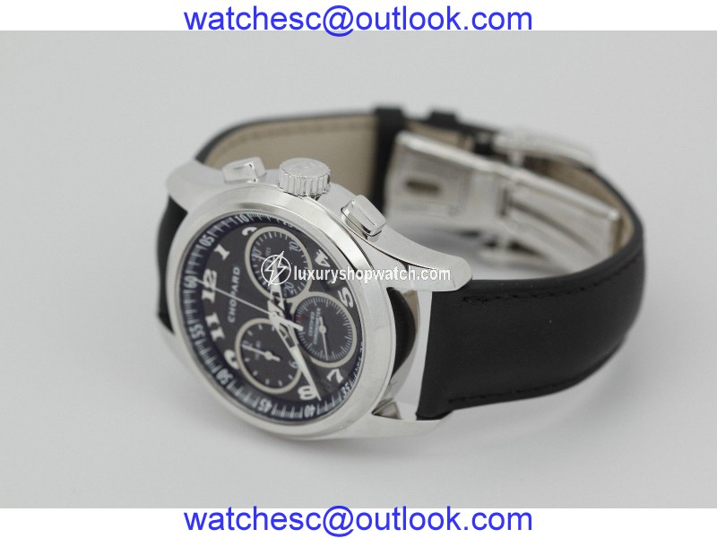 Chopard L.U.C. Chronograph One 161916-1002 18K White Gold 42mm Mens Watch Chopard