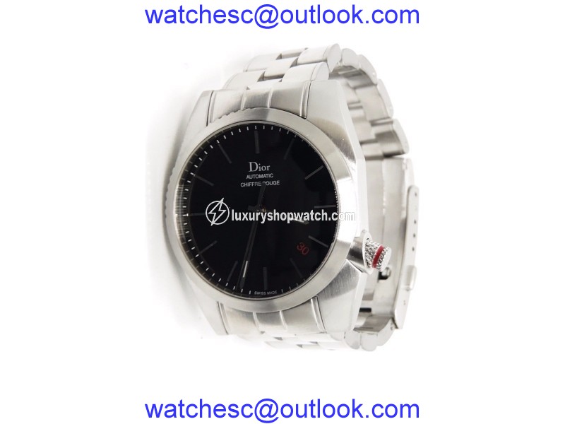 Dior Homme Paris Chiffre Rouge EG2978 Stainless Steel Automatic 36.5mm Mens Watch Dior