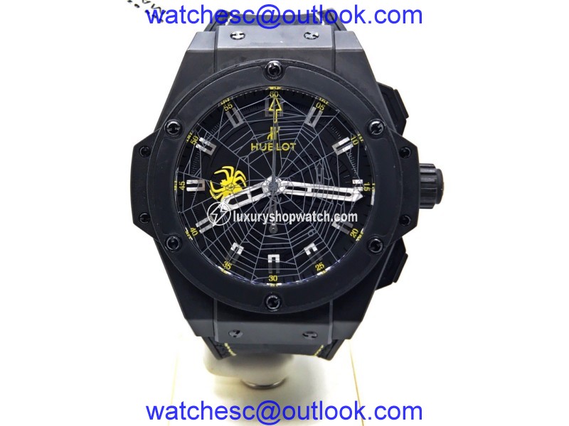 Hublot King Power Spider Bang Anderson Silver LE 034/100 703.CI.1119.GR.SPD13 48mm Mens Watch Hublot