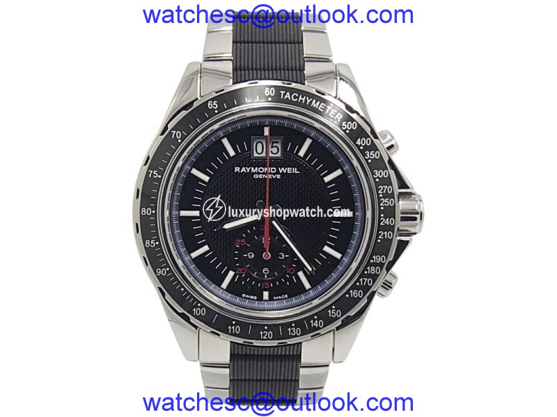 Raymond Weil RW Sport Chronograph 8620-ST-20001 Stainless Steel Quartz 44mm Mens Watch Raymond Weil